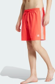 adidas Adicolor 3-Streifen 20cm Badeshorts lucid red (Herren)