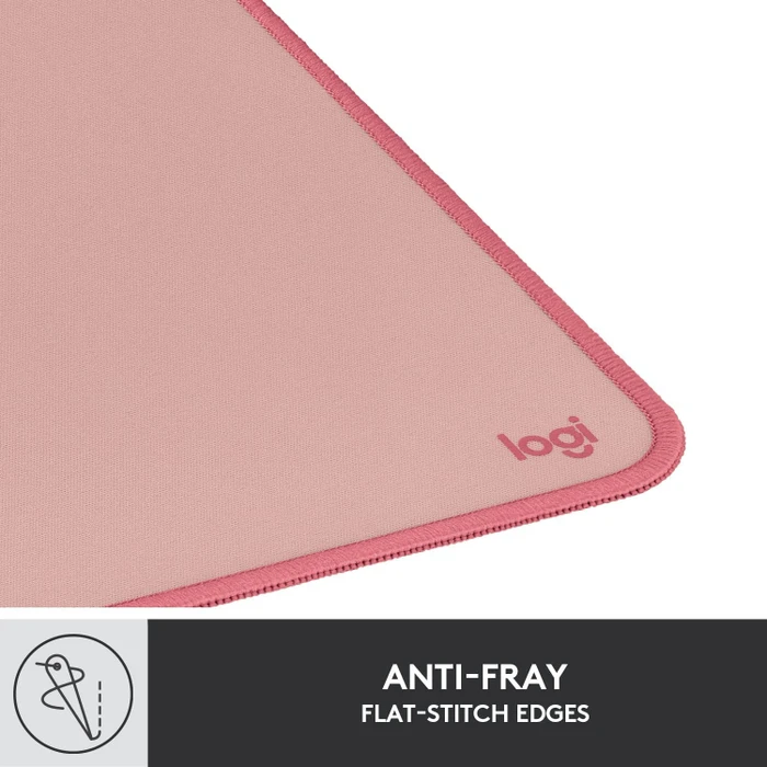 Logitech Desk Mat Studio Series, 700x300mm, dunkelrosa