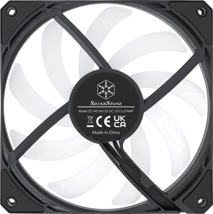 SilverStone Air Slimmer 140 ARGB schwarz, 140mm