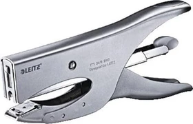Leitz große Heftzange, silber