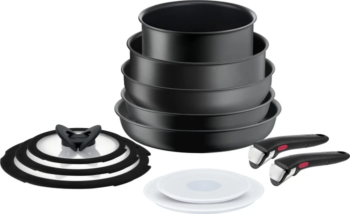 Tefal L76490 Ingenio Ultimate Kochgeschirr-Set, 12-tlg.