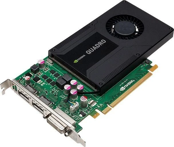 PNY Quadro K2000, 2GB GDDR5, DVI, 2x DP