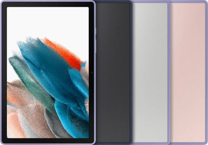 Samsung EF-QX200 Clear Edge Cover für Galaxy Tab A8 X200/X205, Navy