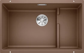 Blanco Subline 700-U Level InFino Unterbau Becken links muskat inkl. Zubehör