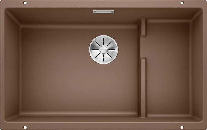 Blanco Subline 700-U Level InFino Unterbau Becken links muskat inkl. Zubehör