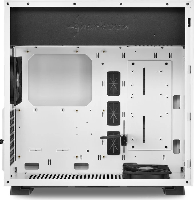 Sharkoon Pure Steel White, Glasfenster