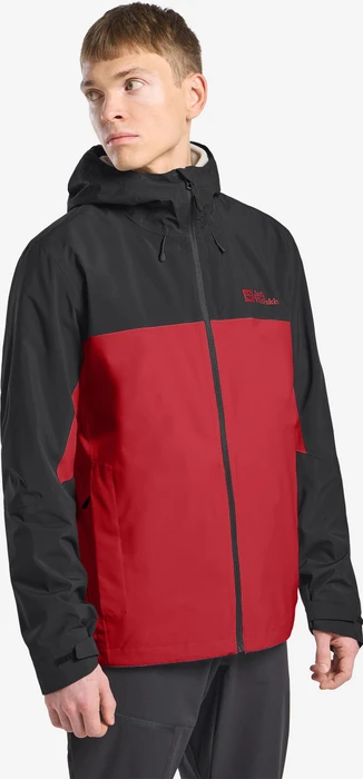 Jack Wolfskin Weiltal 2L Funktionsjacke adrenaline red (Herren)