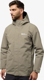 Jack Wolfskin Altenberg 3in1 Funktionsjacke linen (Herren)