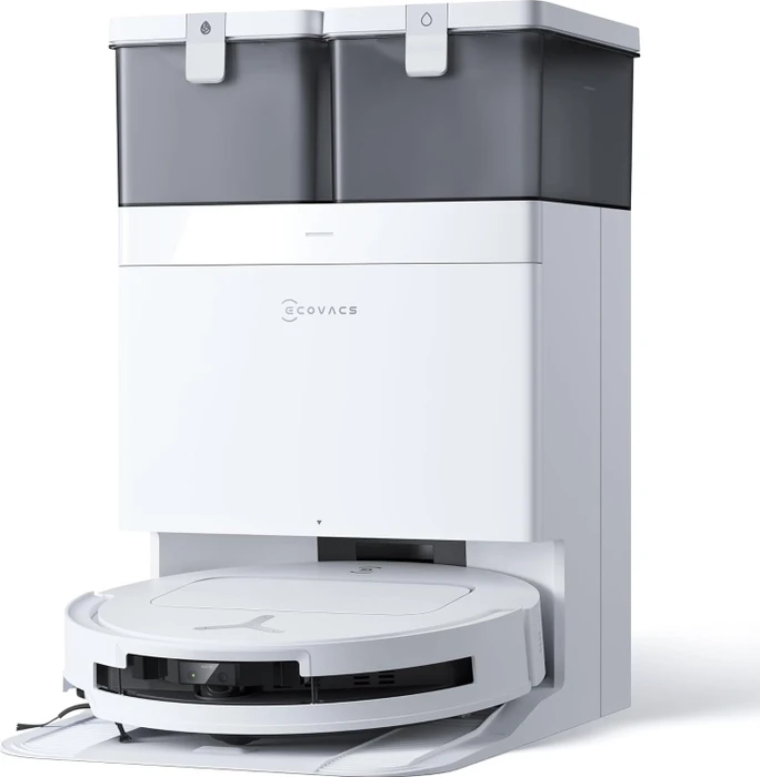 Ecovacs Deebot T50 Omni Saug-/Wischroboter weiß inkl. Absaug-/Reinigungsstation