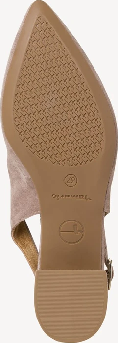 Tamaris Leder Slingpumps beige (Damen)
