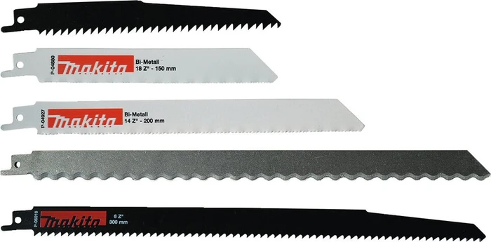 Makita Säbelsägeblatt-Set, 5-tlg.