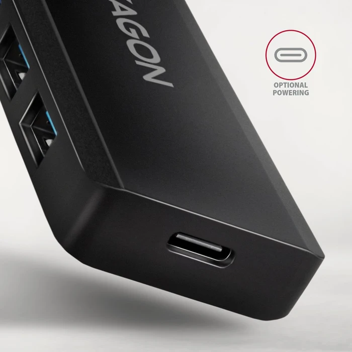 Axagon USB-Hub, 4x USB-A 3.0, USB-A 3.0 [Stecker]