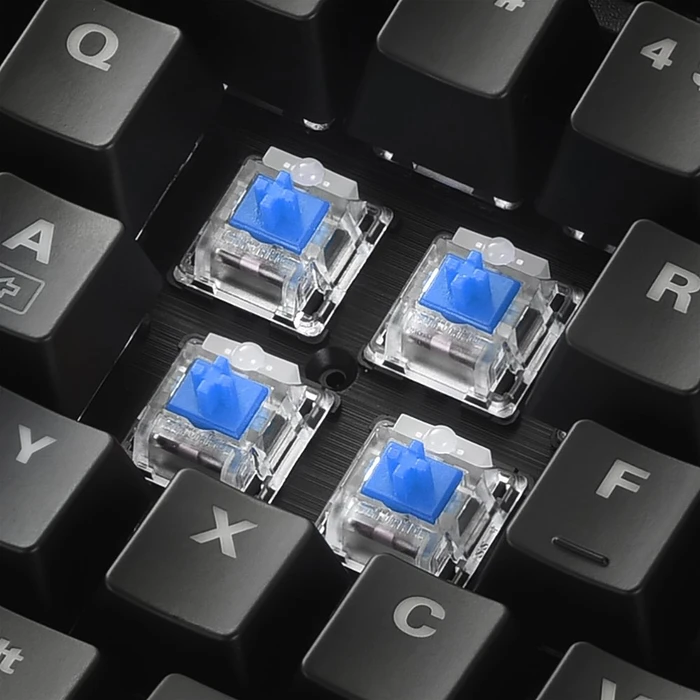 Sharkoon Skiller Mech SGK30, LEDs RGB, Huano BLUE, USB, DE