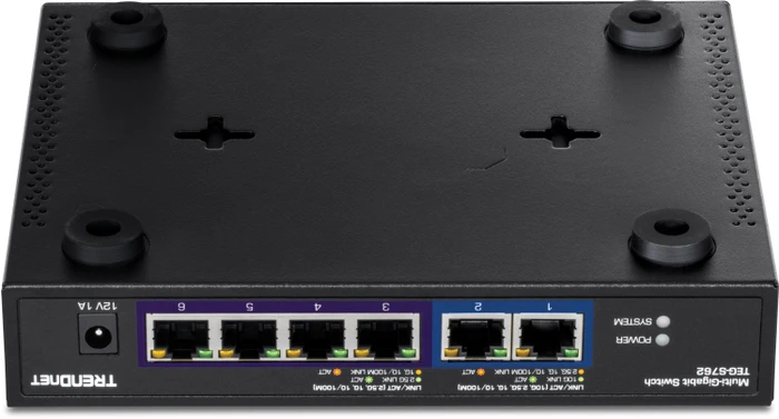 TRENDnet TEG-S Desktop 2.5G Switch, 6x RJ-45