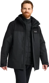 Jack Wolfskin Romberg 2 3in1 Funktionsjacke phantom (Herren)