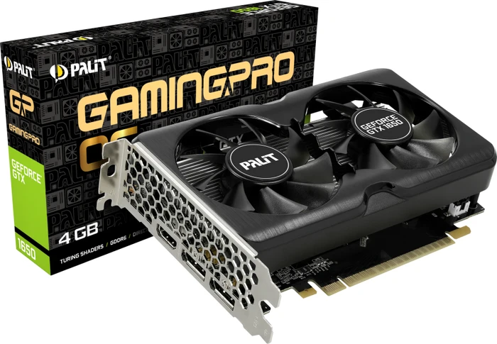 Palit GeForce GTX 1650 GP OC, 4GB GDDR6, HDMI, 2x DP