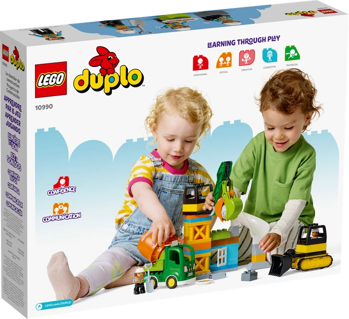 LEGO DUPLO - Baustelle mit Baufahrzeugen