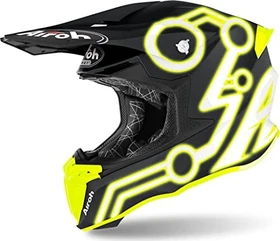 Airoh Twist 2.0 Neon gelb/schwarz/weiß