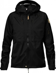 Fjällräven Keb Eco-Shell Funktionsjacke schwarz (Damen)