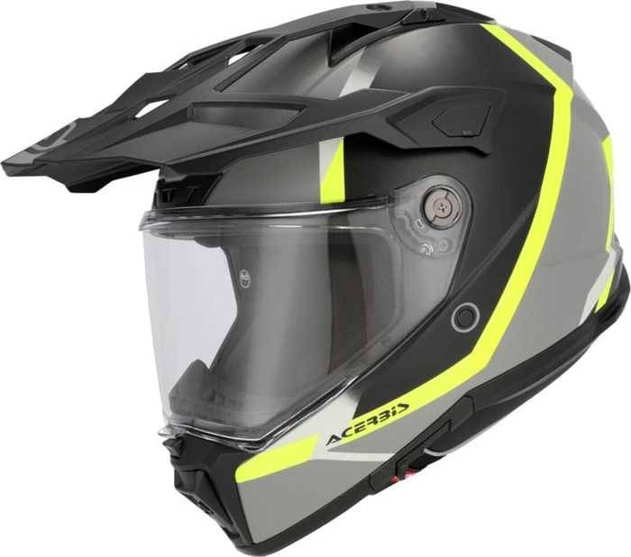 Acerbis Attack grau/schwarz/gelb