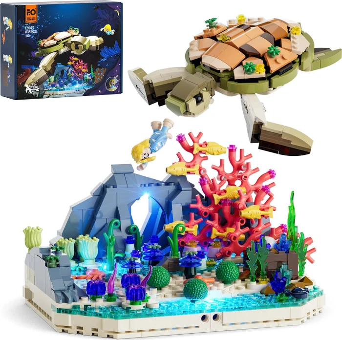 Lumibricks Schildkrötenriff-Traum