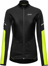 Gore Wear M Thermo Zip Trikot langarm schwarz/neo gelb (Damen)