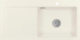 systemceram Mera 100 SL F Einbau Becken rechts jasmin