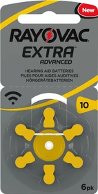 Rayovac Extra Advanced (PR70/PR536), 6er-Pack