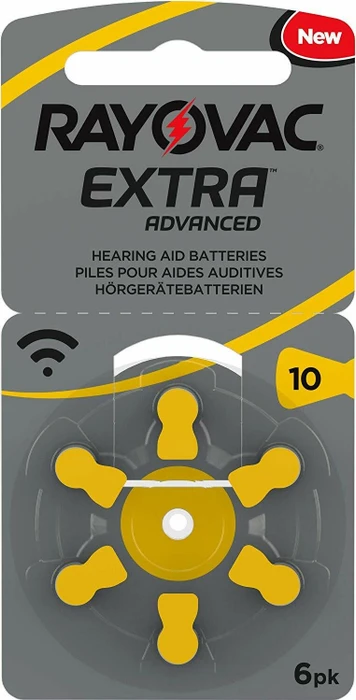 Rayovac Extra Advanced (PR70/PR536), 6er-Pack