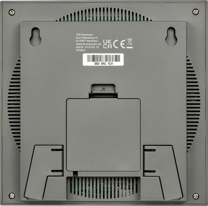 TFA Dostmann TFA.me ID-08 WLAN Wetterstation anthrazit, digital