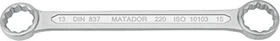 Matador 0220 Doppelringschlüssel, 13/15x160mm