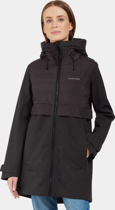 Didriksons Hella Funktionsmantel schwarz (Damen)