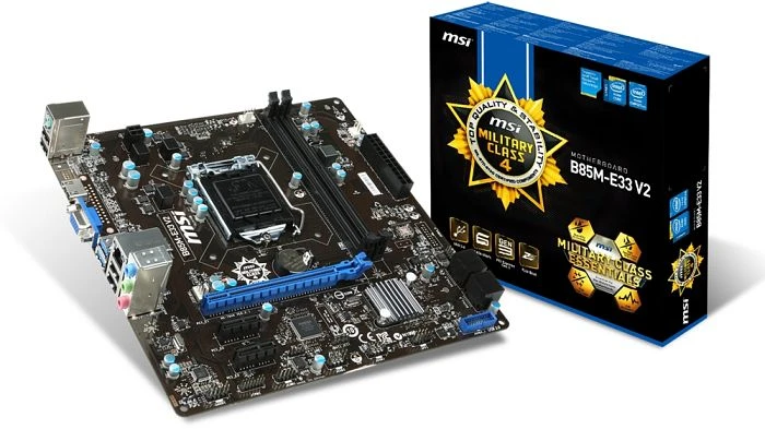 MSI B85M-E33 V2 (Intel 1150)