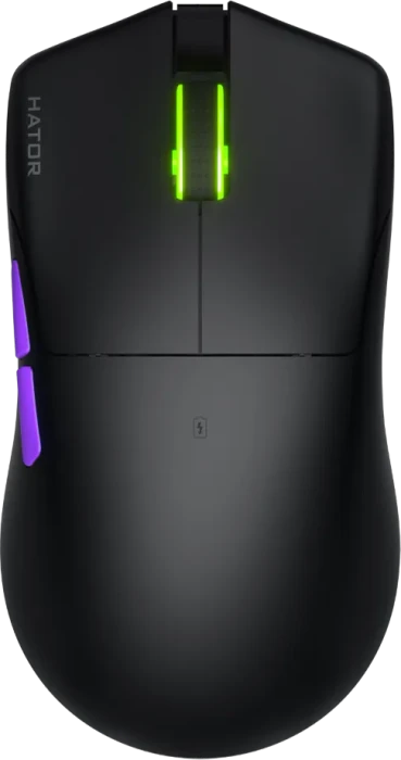 Hator Pulsar 3 Ultra 4K Wireless Gaming Mouse schwarz, USB/Bluetooth