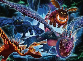 Ravensburger Puzzle Dragons Leuchtende Dragons