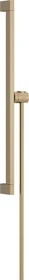 Hansgrohe Unica Brausestange E Puro 65cm mit Easy Slide Handbrausehalter und Isiflex Brauseschlauch 160cm brushed bronze
