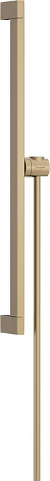 Hansgrohe Unica Brausestange E Puro 65cm mit Easy Slide Handbrausehalter und Isiflex Brauseschlauch 160cm brushed bronze