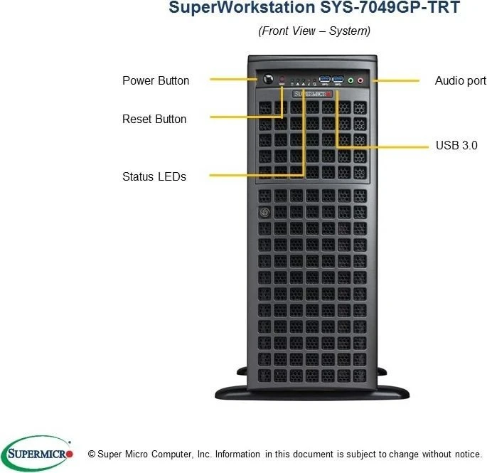 Supermicro GPU SuperWorkstation 7049GP-TRT