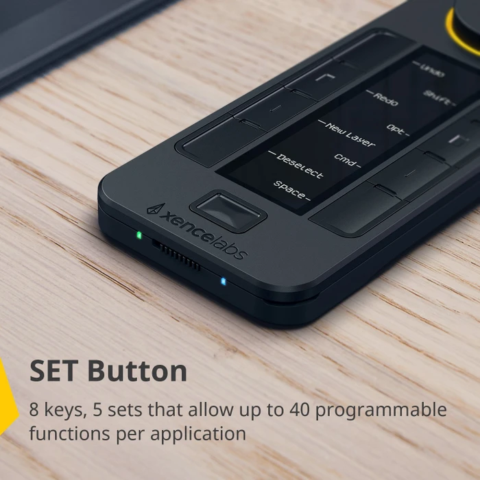 Xencelabs Quick Keys, Wireless, USB-C/USB-A
