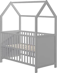 roba Hausbett Kinderbett 60x120cm taupe