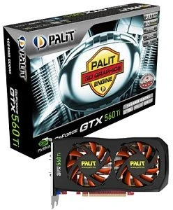 Palit GeForce GTX 560 Ti, 2GB GDDR5, VGA, 2x DVI, HDMI