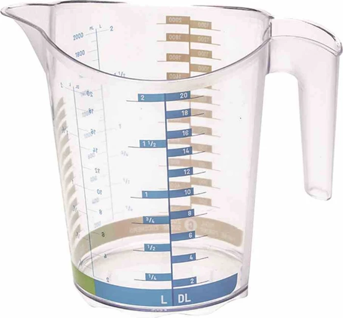 Rotho Domino Messbecher 2l