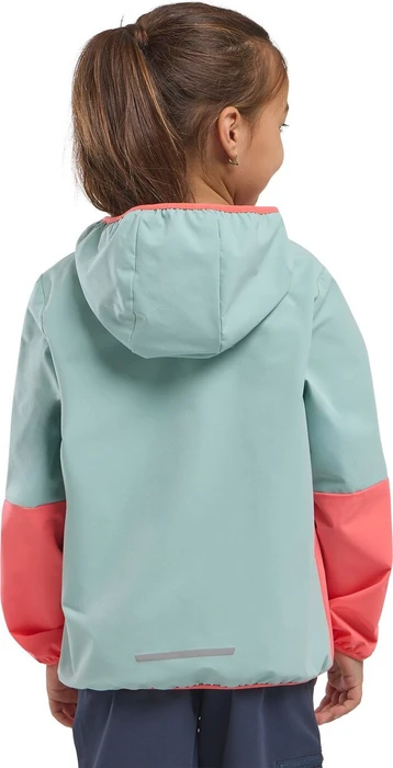 Jack Wolfskin Turbulence Hooded Funktionsjacke sunset coral (Junior)
