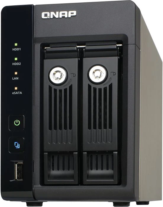 QNAP Turbo Station TS-269 Pro 3TB, 1GB RAM, 2x RJ-45 1000Base-T, 2x USB-A 3.0