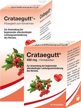 Crataegutt novo 450mg Filmtabletten, 60 Stück