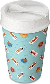 koziol Iso To Go Isolierbecher 400ml swimming pool