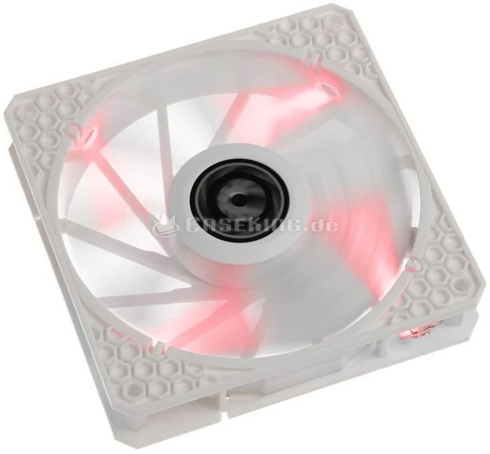 BitFenix Spectre Pro LED weiß/rot, 120mm