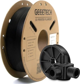 Geeetech PLA Carbon Fiber, Black, Spule, 1.75mm, 1.00kg