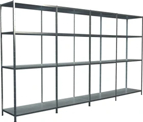 Schulte Lagertechnik PowerMAX Schwerlastregal 380x180x35cm verzinkt