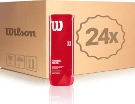 Wilson X3 Padel Tennisbälle gelb, 24 Stück